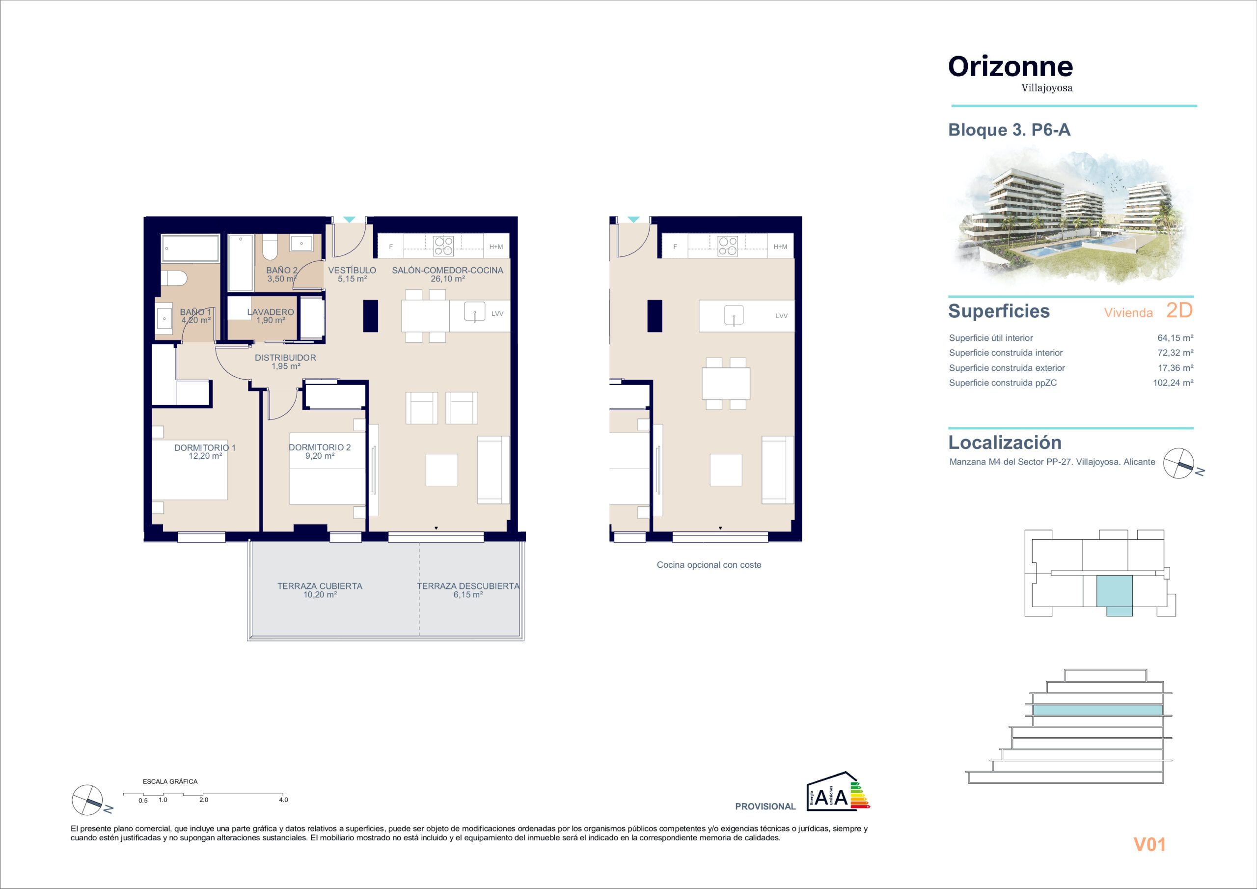 Plattegrond Orizonne
