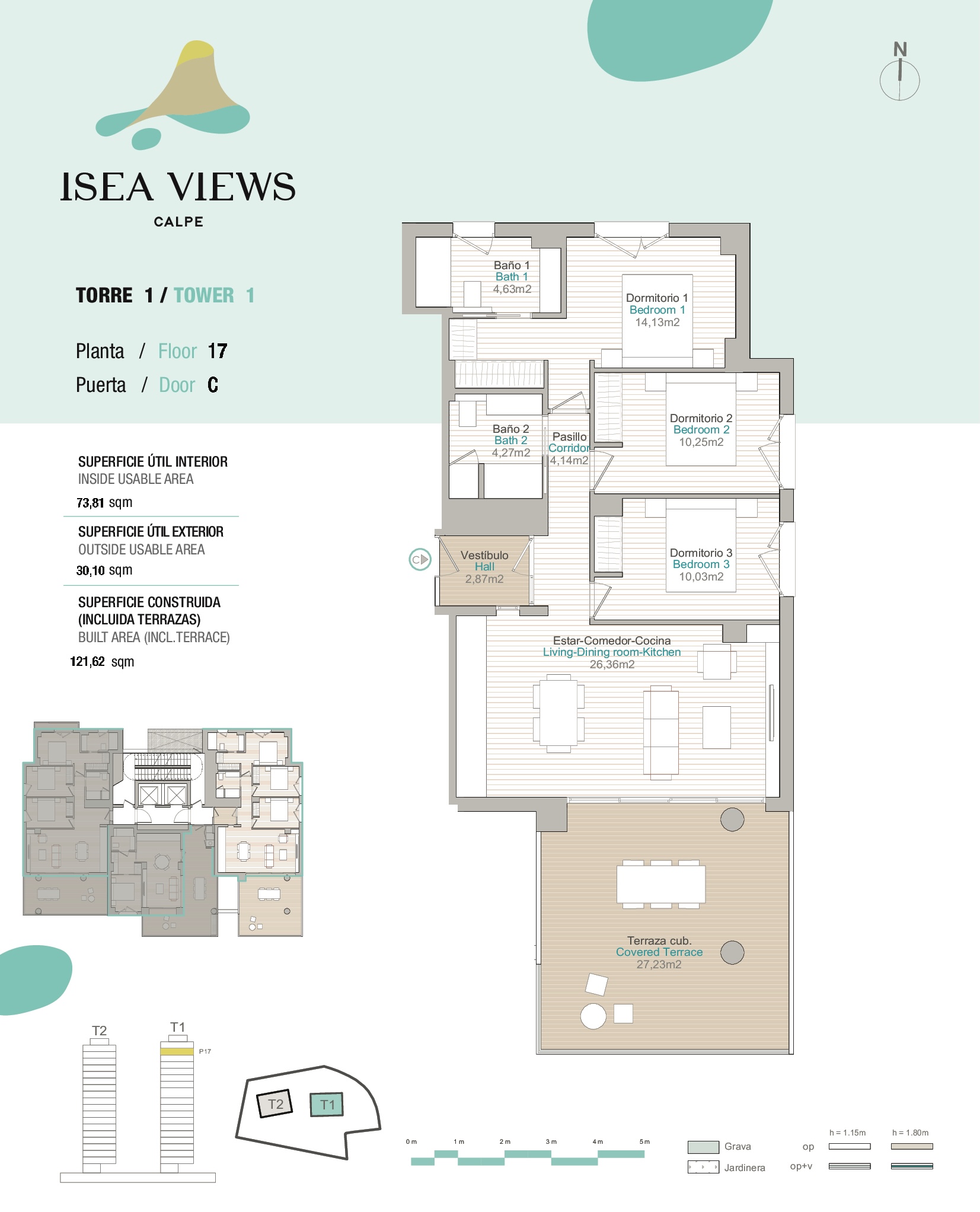 Isea Views appartement 1-17C